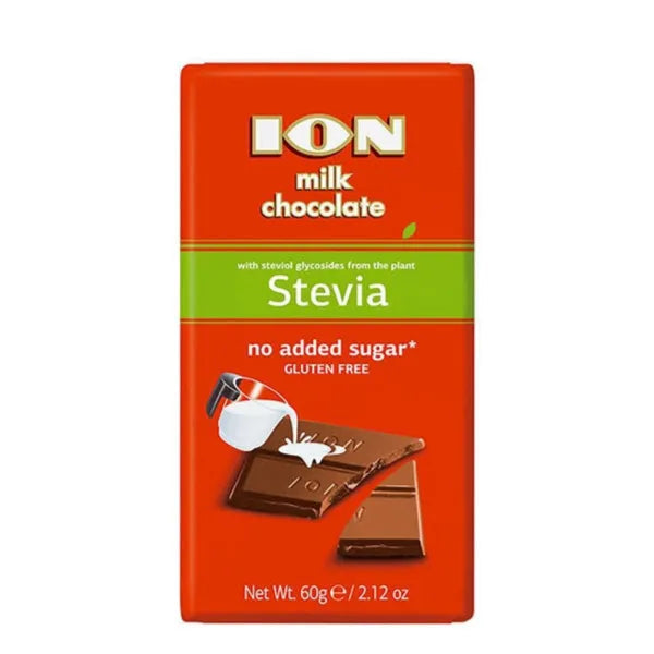 ION MILK CHOCOLATE  NO ADDED SUGAR 60GM