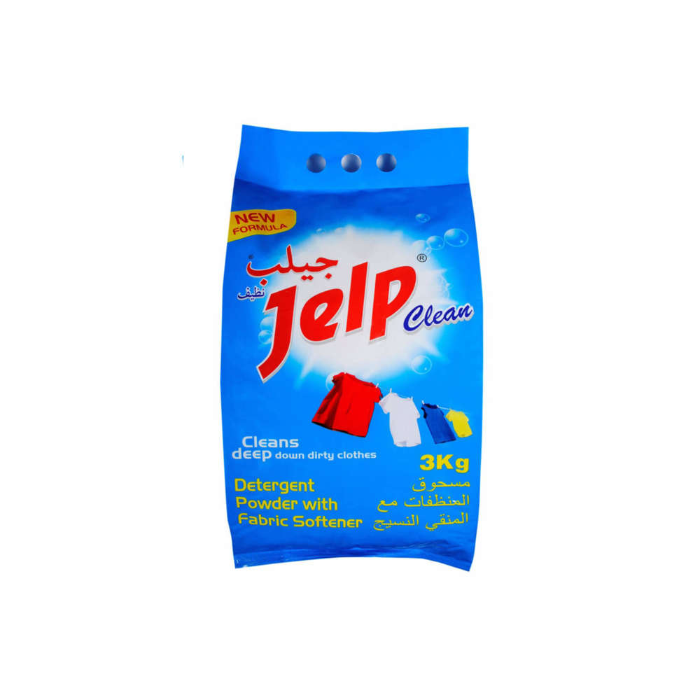 JELP CLEAN DETERGENT POWDER 3 KG