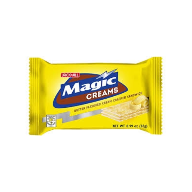 JNJ MAGIC CREAMS BUTTER CRACKER SANDWICH 280GM
