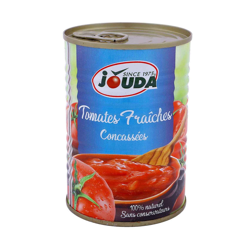 Jouda Tomatos Fraiches Concassees 400 Gm – Canned Goods & Condiments Buy online at PinoyGrocers Qatar