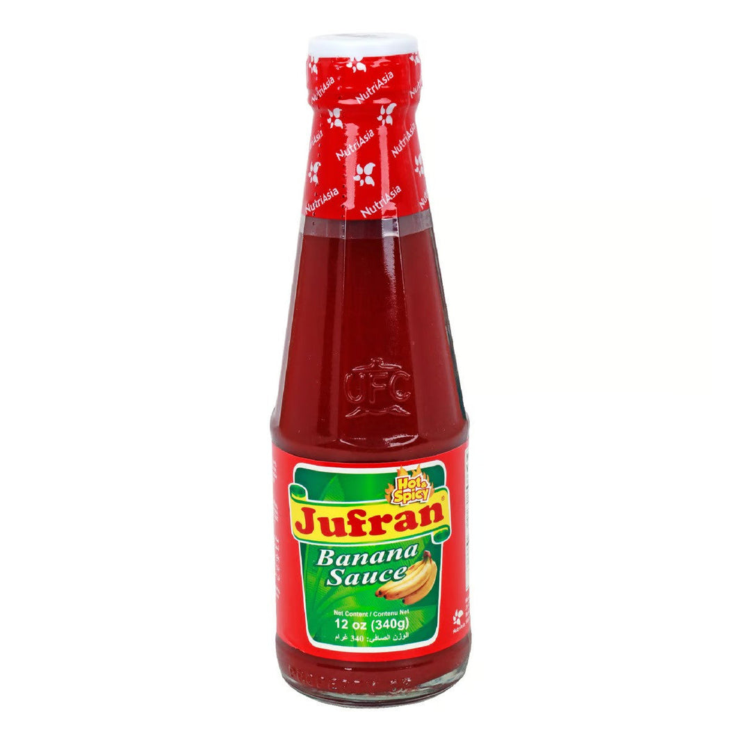 JUFRAN BANANA SAUCE HOT 340G