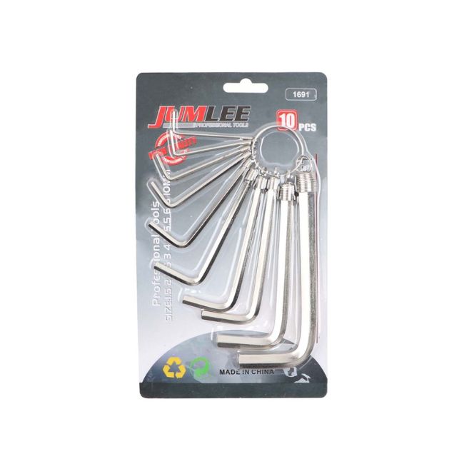 JUMLEE ALLEN KEY 10 PCS SET SADA