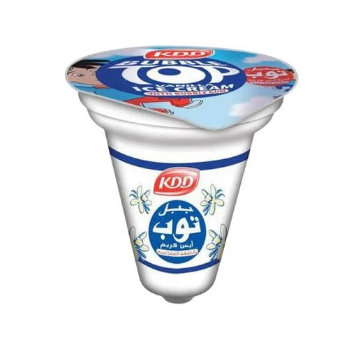 KDD BUBBLE TOP ICE CREAM CUP