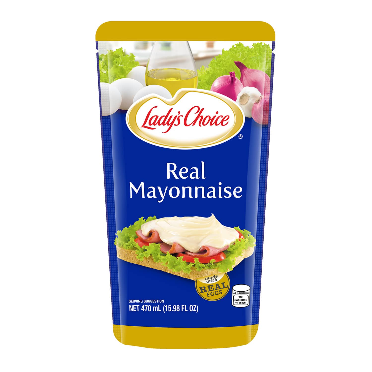 LADIES CHOICE REAL MAYONNAISE 470 ML