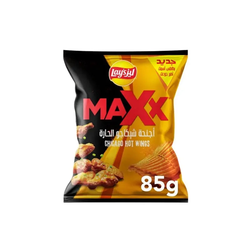 LAYS MAXX CHICAGO HOT WINGS 85GM