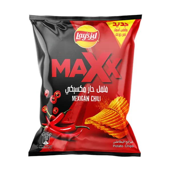 LAYS MAXX MEXICAN CHILLI 85GM