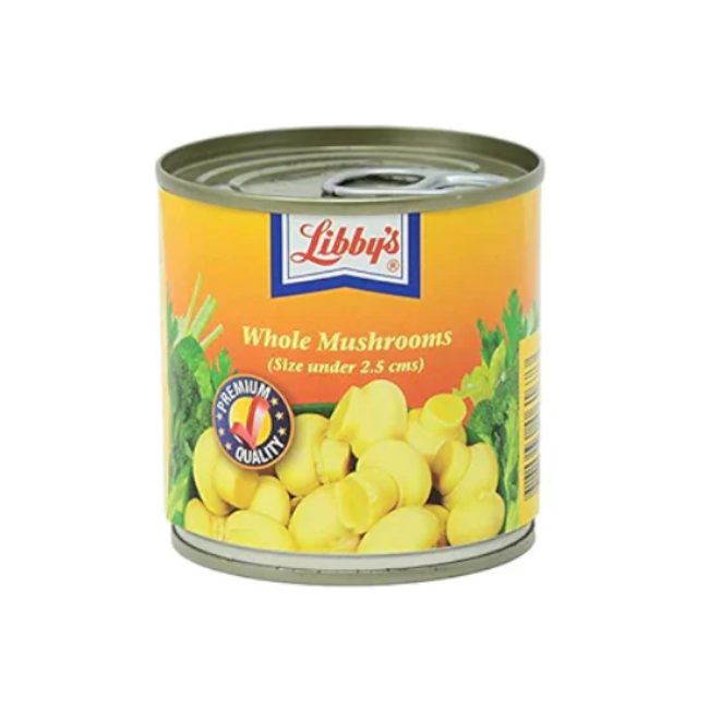 LIBBYS WHOLE MUSHROOMS 115 GM