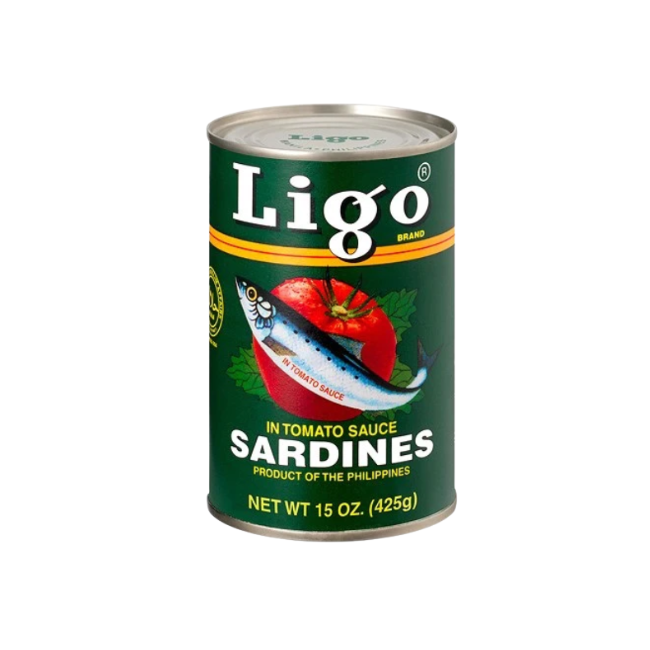 LIGO SARDINES GREEN 425 G