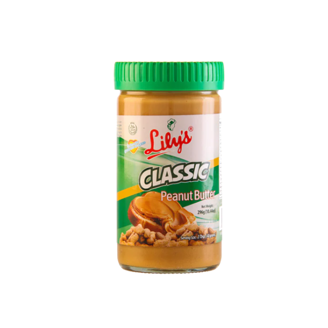 LILLY CLASSIC PEANUT BUTTER 296 GM