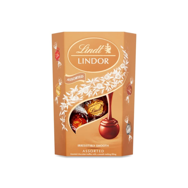 LINDT LINDOR ASSORED 200GM