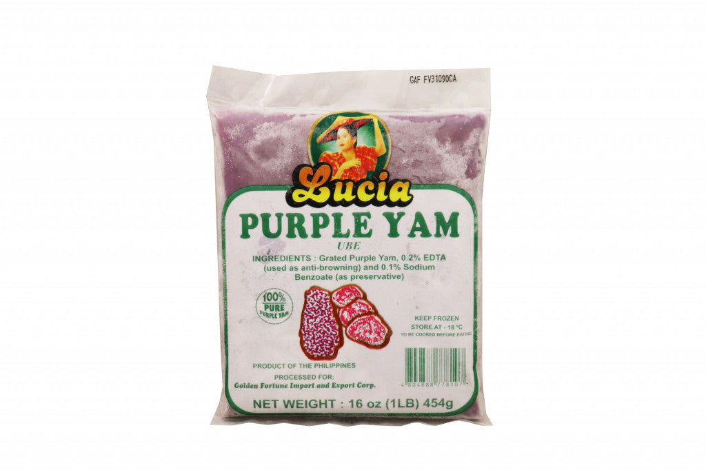 LUCIA GRATED PURPLE YAM 454GM
