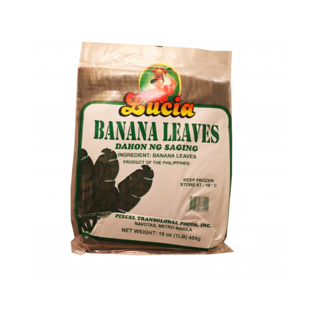 LUCIA ROUND BANANA LEAVES