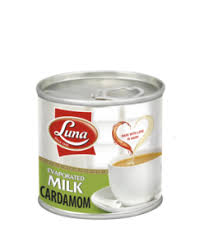 LUNA EVAPORATED MILK CARDAMOM 170G