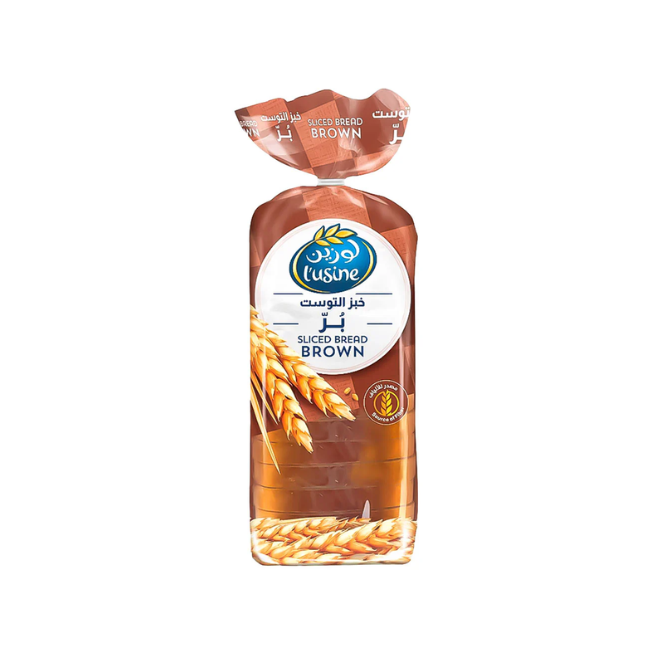 L'usine Brown Sliced Bread, 600g
