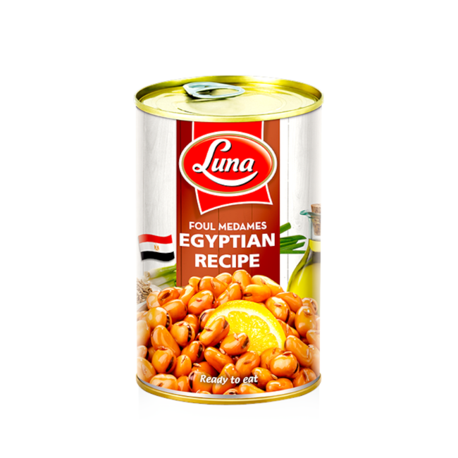 Luna Foul Medames Egyptian Recipe, 450g