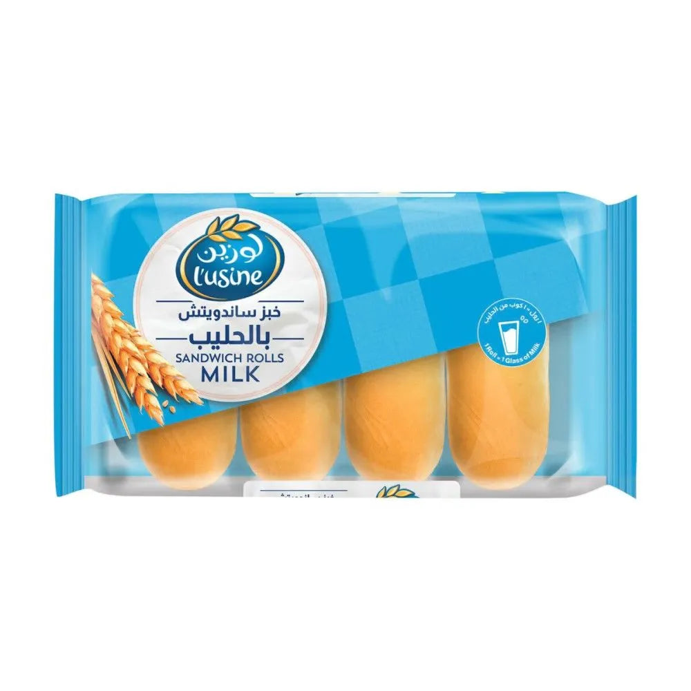 Lusine Sandwich Roll Milk 200gm