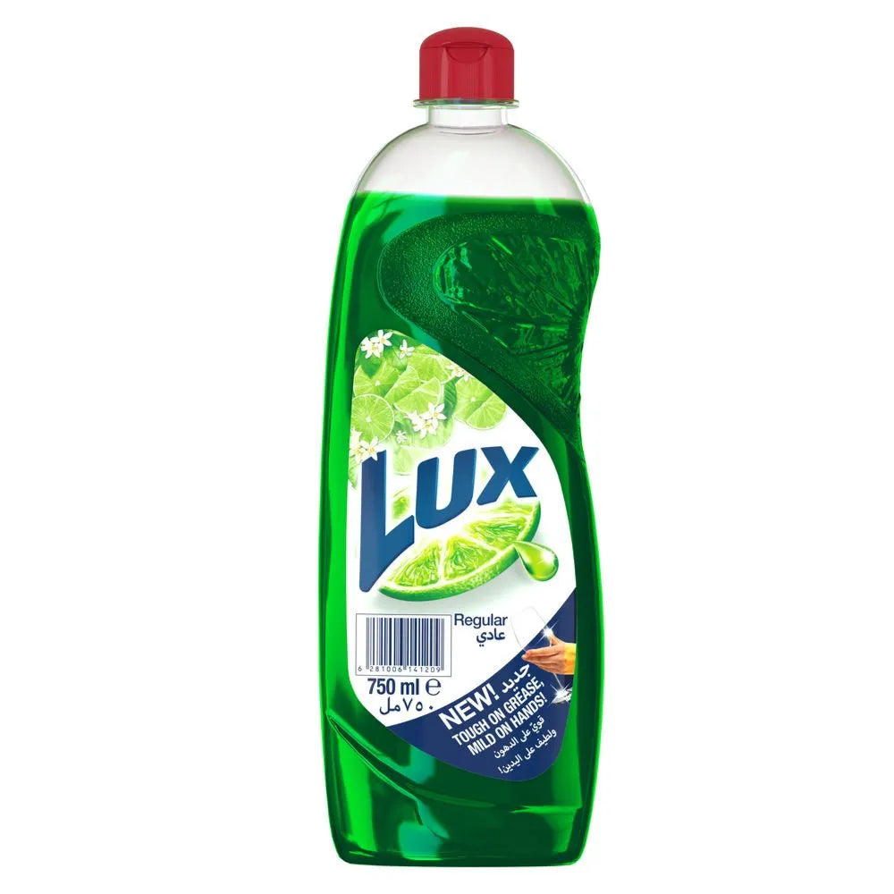 Lux Regular Dishwashing Liquid, 750ml