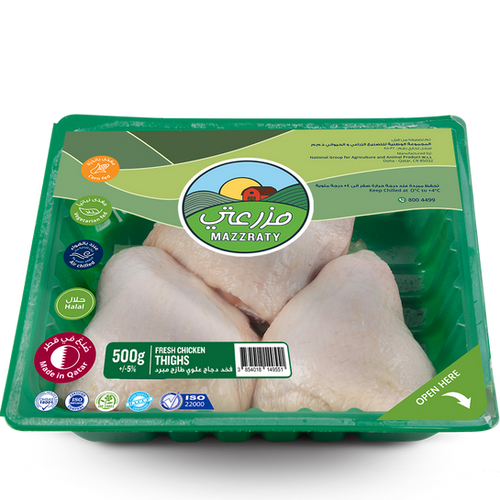 MAZZARATY FRESH CHICKEN THIGHS 500 G