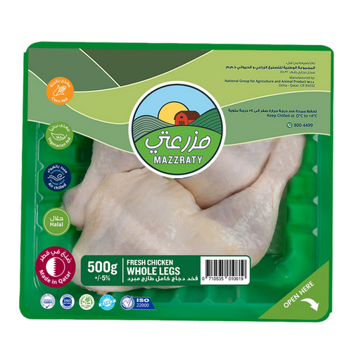 MAZZARATY FRSH CHICKEN WHOLE LEGS 500 G