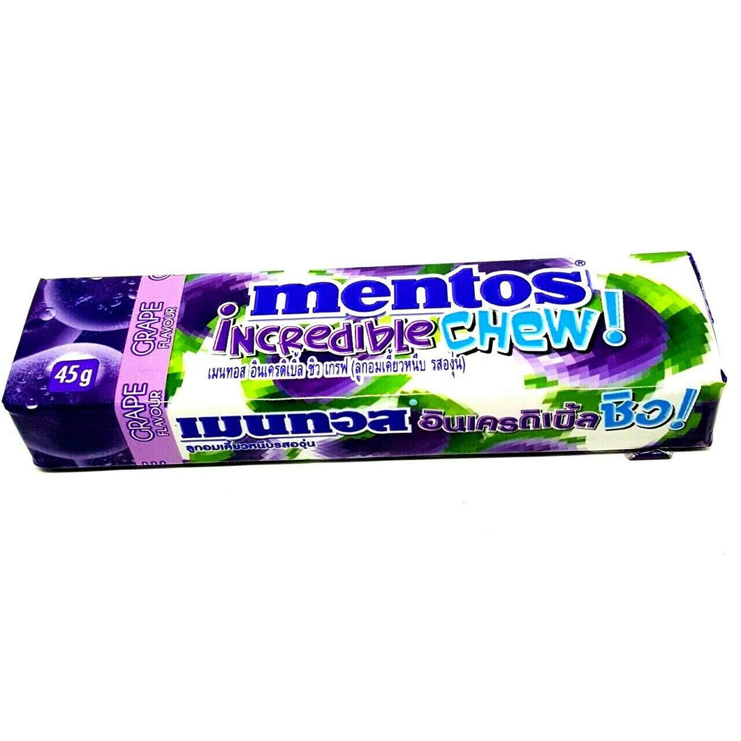 MENTOS INCREDIBLE CHEW GRAPE