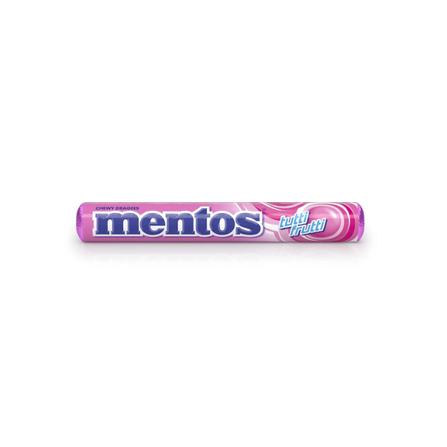 MENTOS TUTTI FRUTTI CHEW DRAGEES