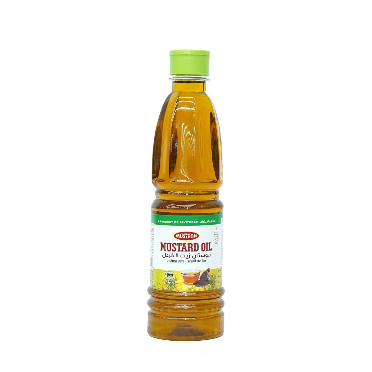 Mustaan Mustard Oil 400Ml – Health & Beauty Buy online at PinoyGrocers Qatar