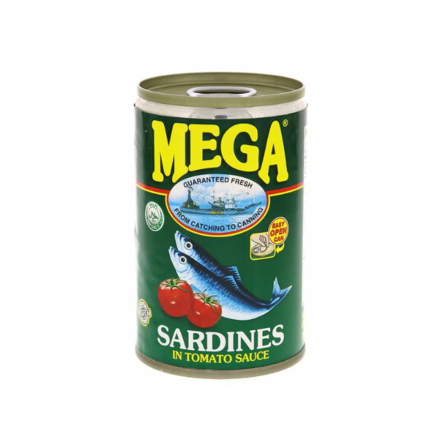 Mega Sardines Green, 155g