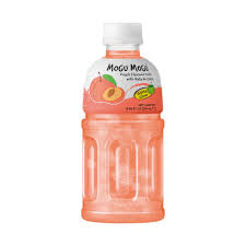 Mogu Mogu Peach With Nata De Coco, 320ml