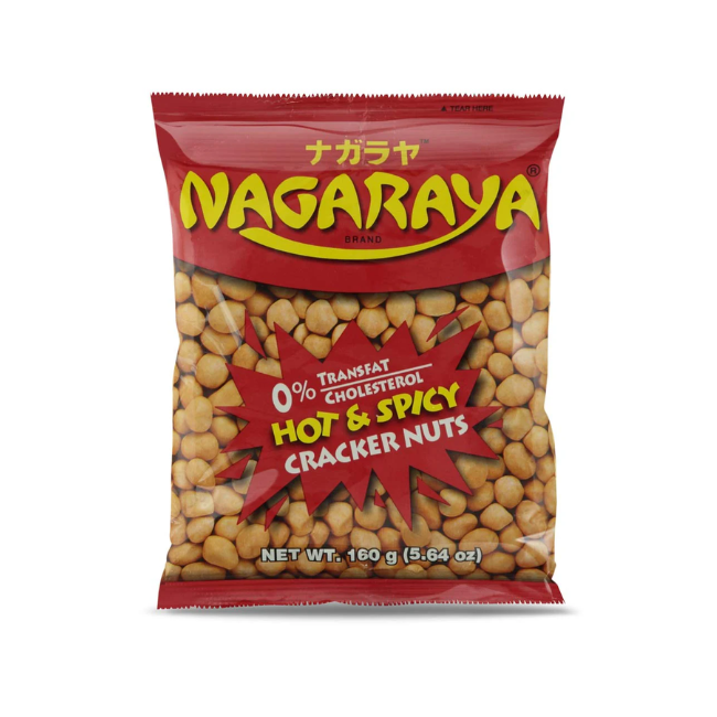 NAGARAYA HOT & SPICY CRACKER NUTS 160 G