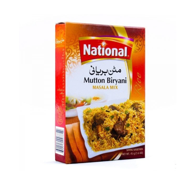 NATIONAL MASALA MUTTON BIRIYANI 90GM