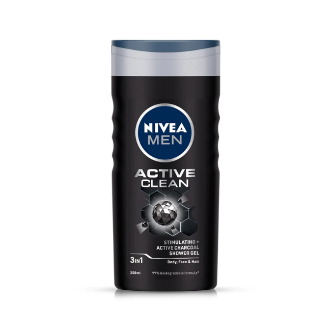 NIVEA MEN ACTIVE CLEAN 3 IN 1 250 ML