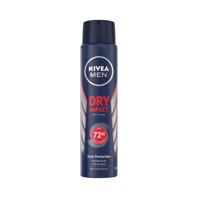 NIVEA MEN DRY IMPACT SPRAY 150 ML 81602