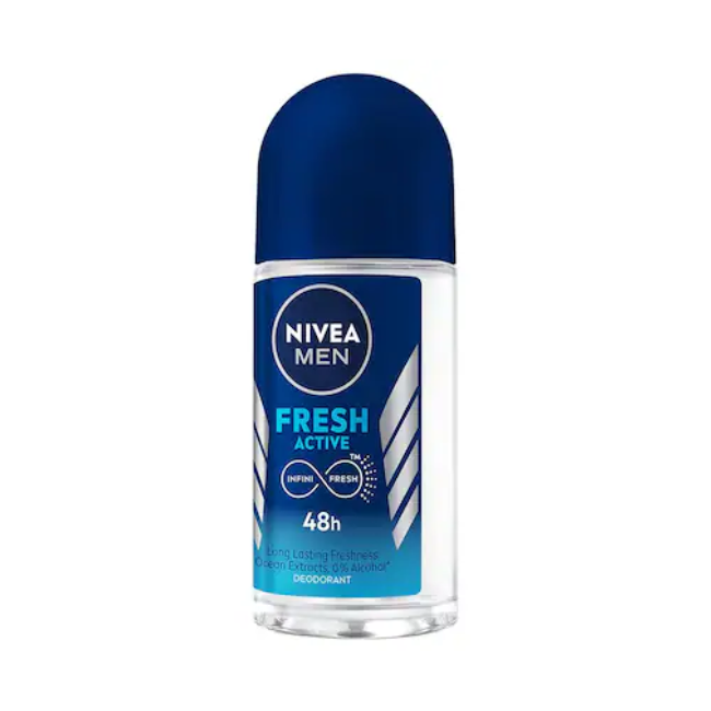 NIVEA MEN FRESH ACTIVE DEO ROLL ON 50  ML