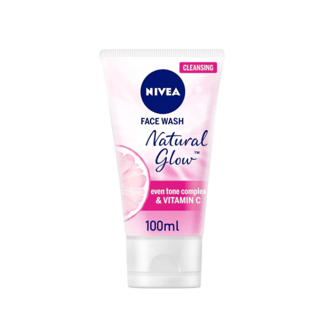 NIVEA MEN NATURAL GLOW FACE WASH 100 ML