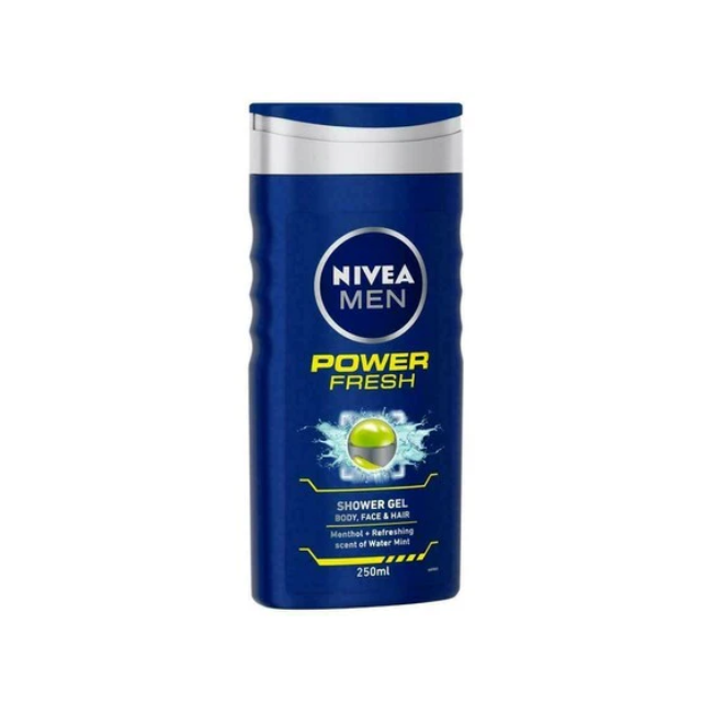 NIVEA MEN POWER SHOWER GEL 250ML