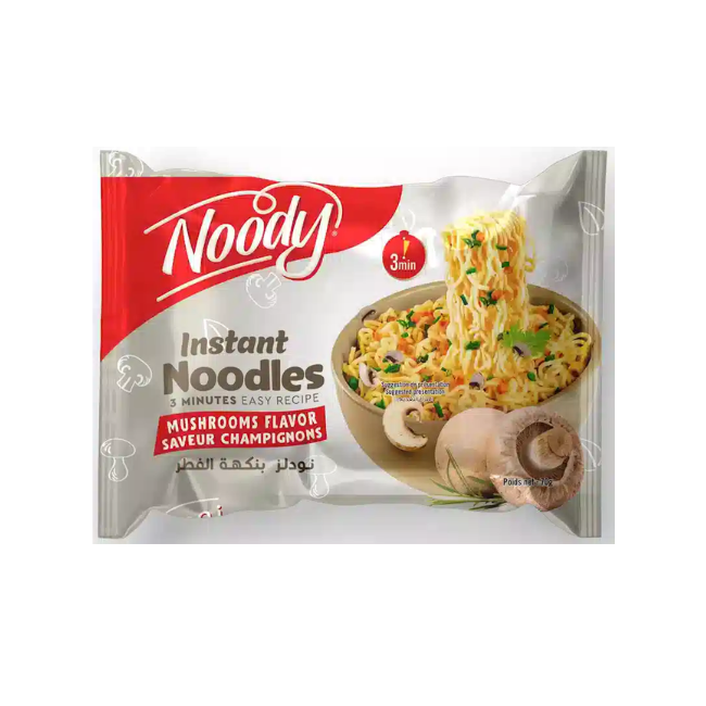 NOODY INSTANT NOODLE MUSHROOM 70G