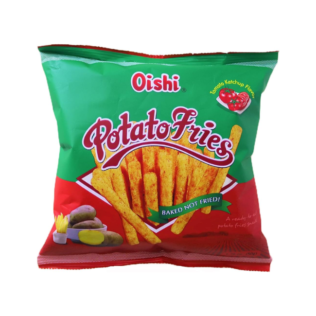 OISHI POTATO FRIES BAKED 50 GM