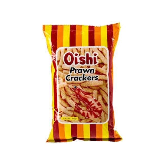 OISHI PRAWN CRACKERS 60 GM
