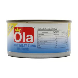 OLA LIGHT MEAT TUNA IN BRINE 130GM