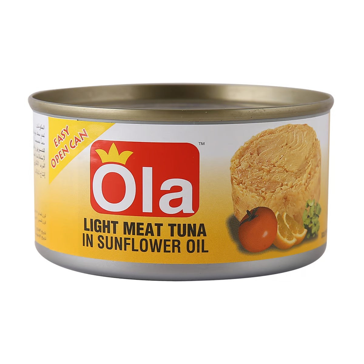 OLA LIGHT MEAT TUNA IN SUNFLOWER OIL 130 GM