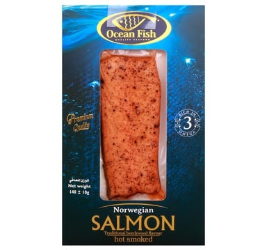 Ocean Fish Hot Smoked Salmon 140 g