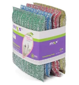 Oks Scouring Sponges 4Pcs