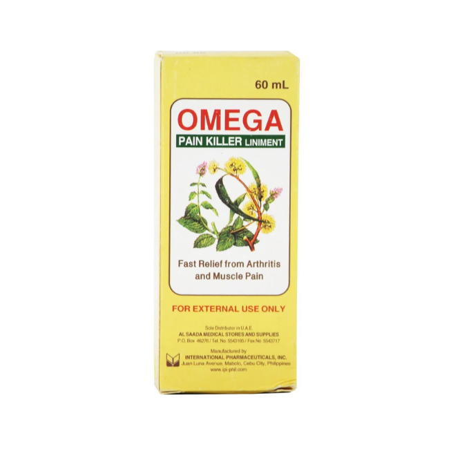 Omega Pain Reliever 60 Ml