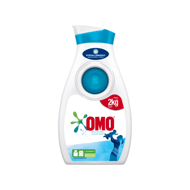 Omo Semic Liquid Low Sensitive LIquid Detergent 900 ml
