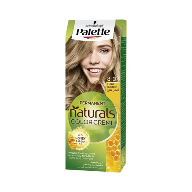 PALETTE NATURALS LIGHT BLONDE 8-0