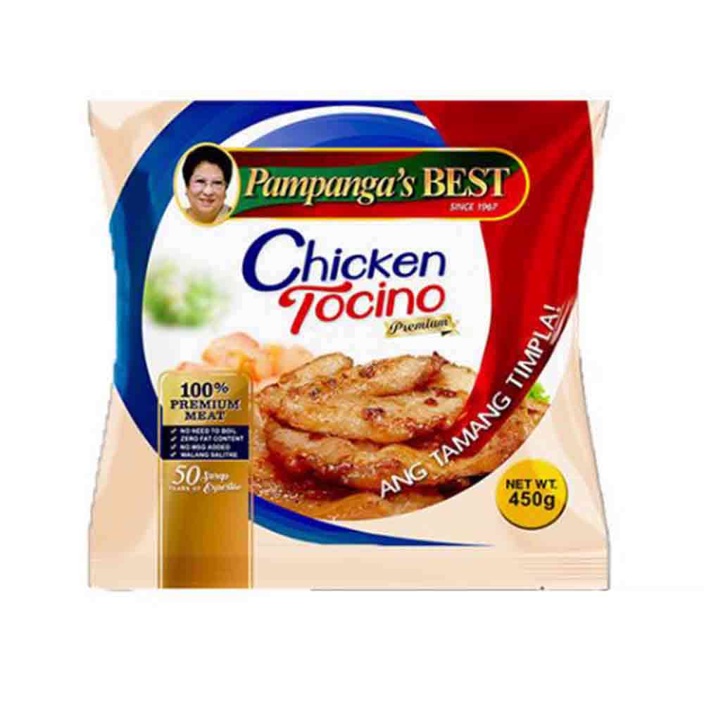 PAMPANGAS BEST CHICKEN TOCINO 400 GM