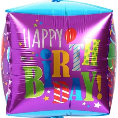 PARTY SQUARE SHAPE BIRTHDAY FOIL