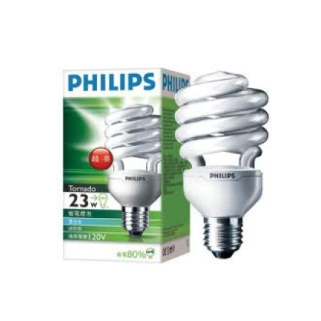 PHILIPS 23 W TORNADO WHITE