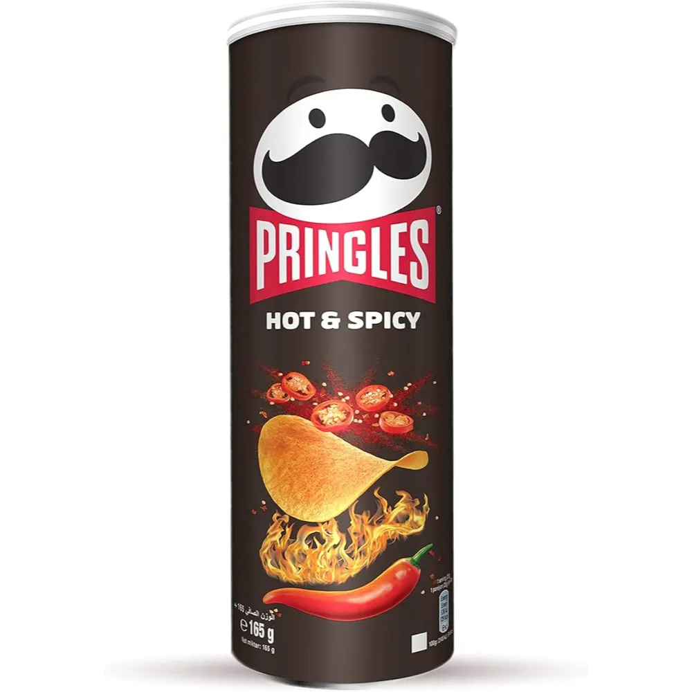 PRINGLES BIG 165G HOT & SPICY