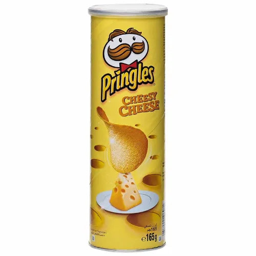 PRINGLES CHEESY CHEESE 165 GM